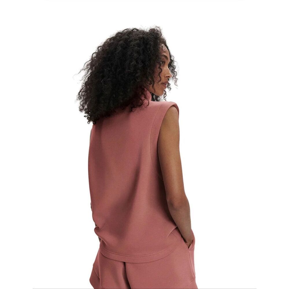 Varley Magnolia Chic Yoga Half Zip 2.0 Tank Canyon Rose Medium - Picture 2 of 5